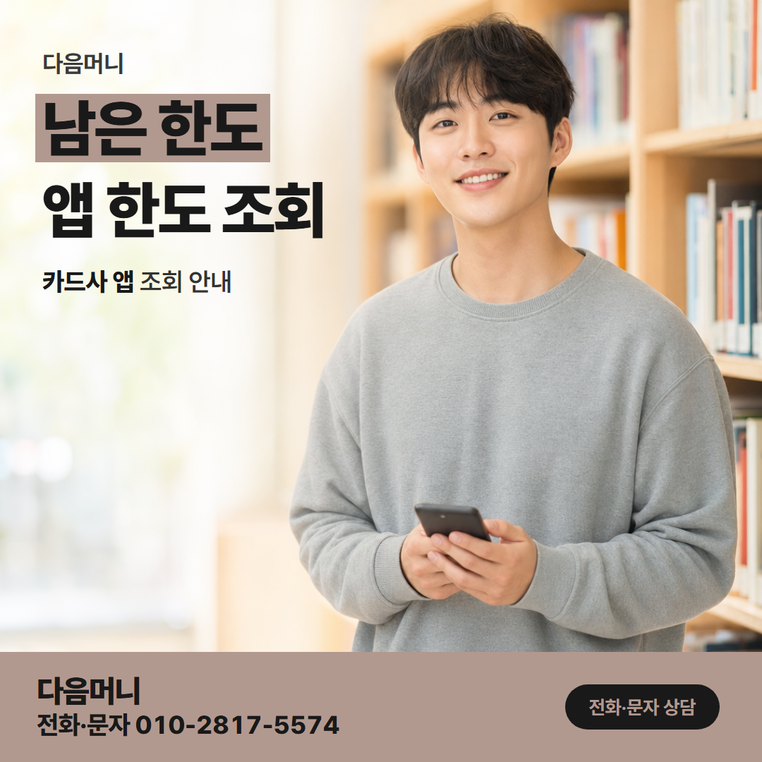 다음머니 신용카드현금화 승인과 납부로 달라지는 때